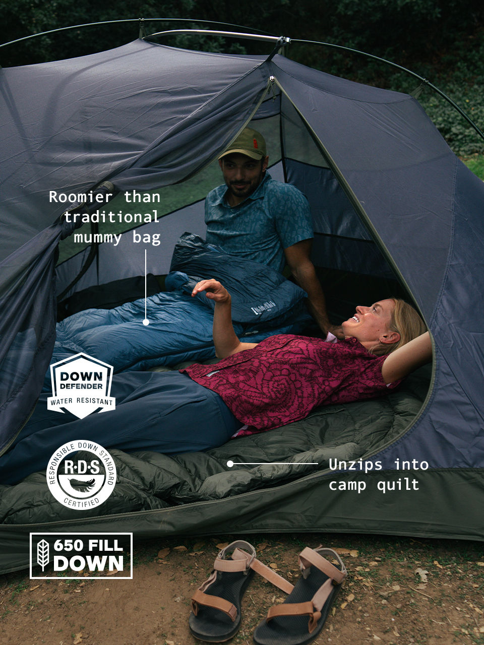 HiberNest Down 30° Sleeping Bag