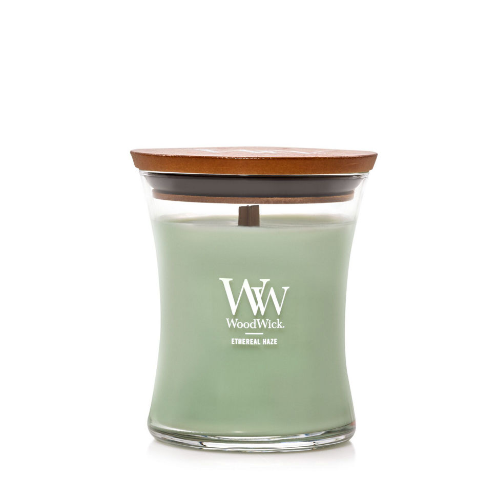 WoodWick Vapour Trails Collection Ethereal Haze Medium Hourglass Candle