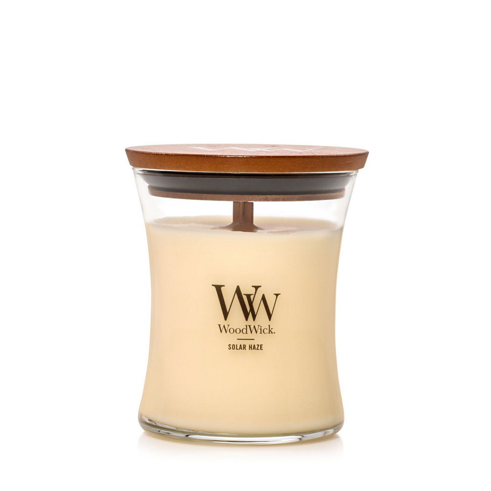 WoodWick Vapour Trails Collection Solar Haze Medium Hourglass Candle