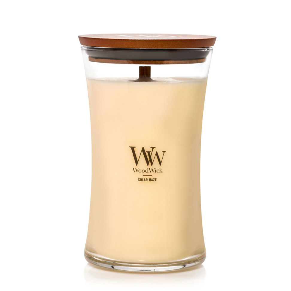 WoodWick Vapour Trails Collection Solar Haze Large Hourglass Candle