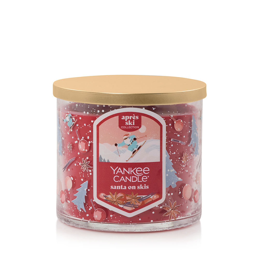 みーページYankee Candle Santa on Skis 22oz Santa On Skis 3-Wick Candle | Yankee Candle