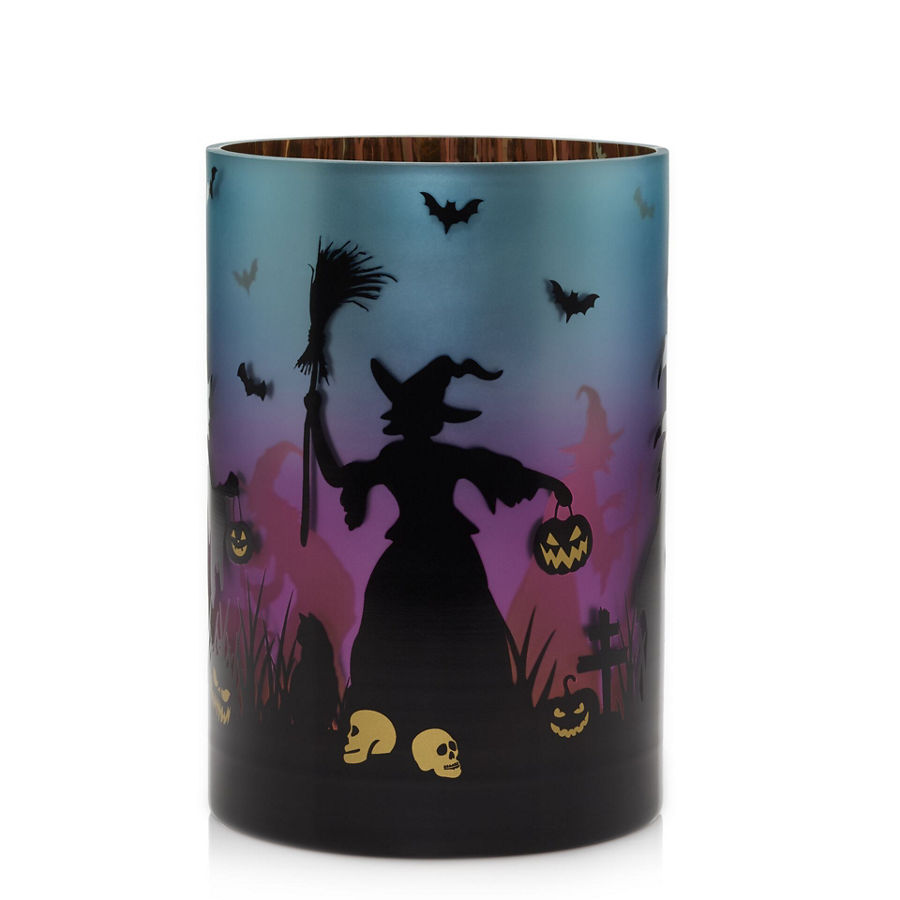 Flicker Halloween Witches Glass Holder | Yankee Candle