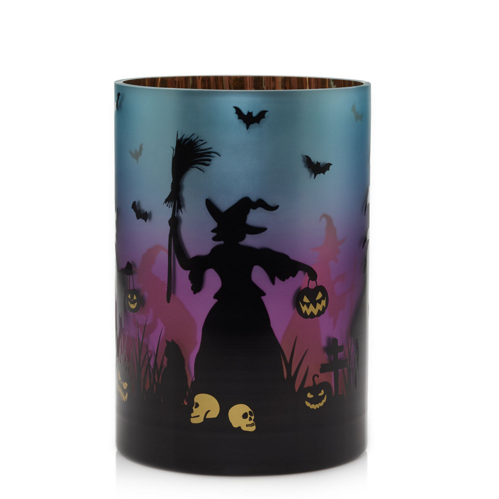 Flicker Halloween Witches Glass Holder | Yankee Candle
