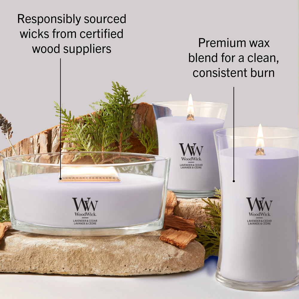 Lavender & Cedar Kerze
