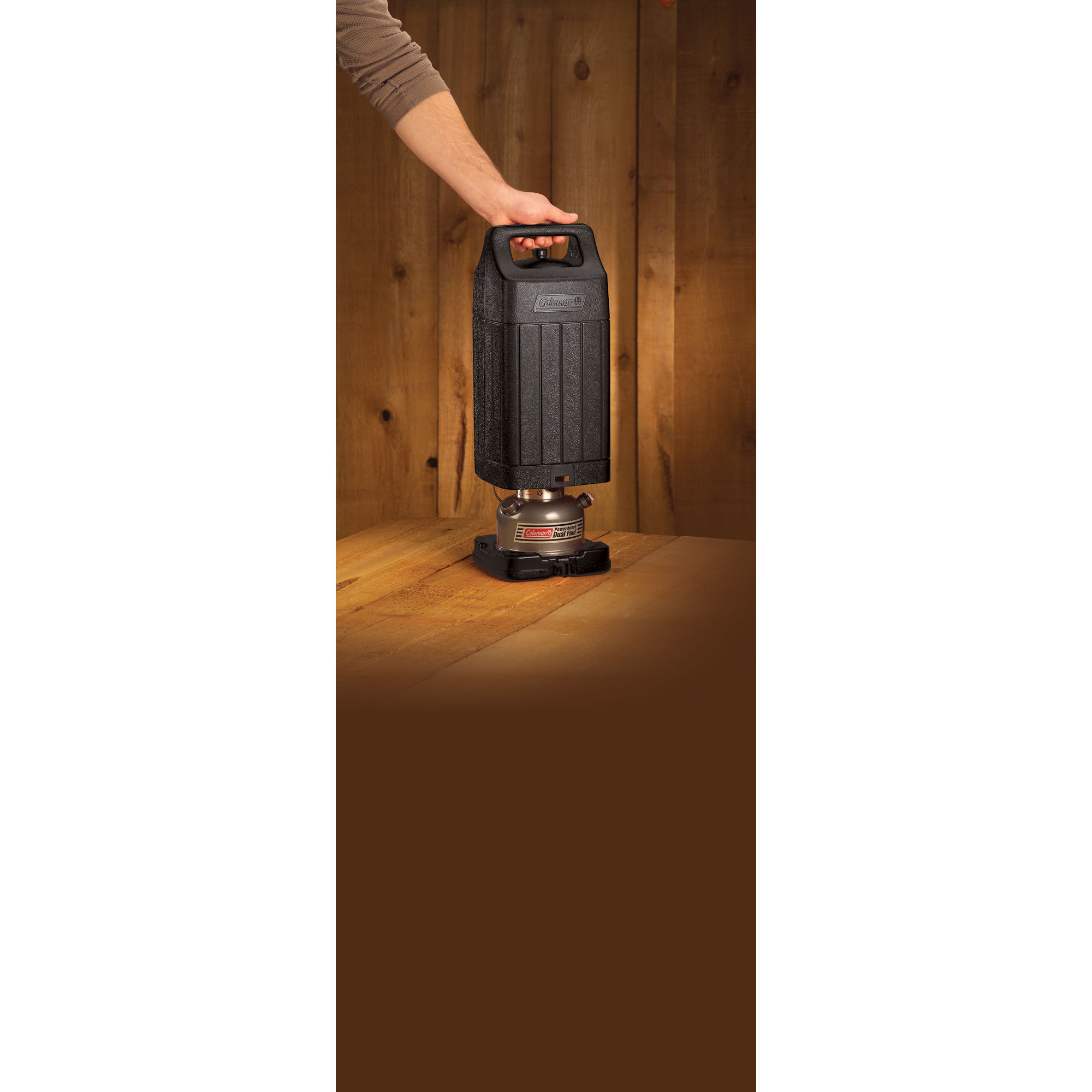 Coleman Lantern Carry Case | 7.8 x 7.8 x 17.2 | Black
