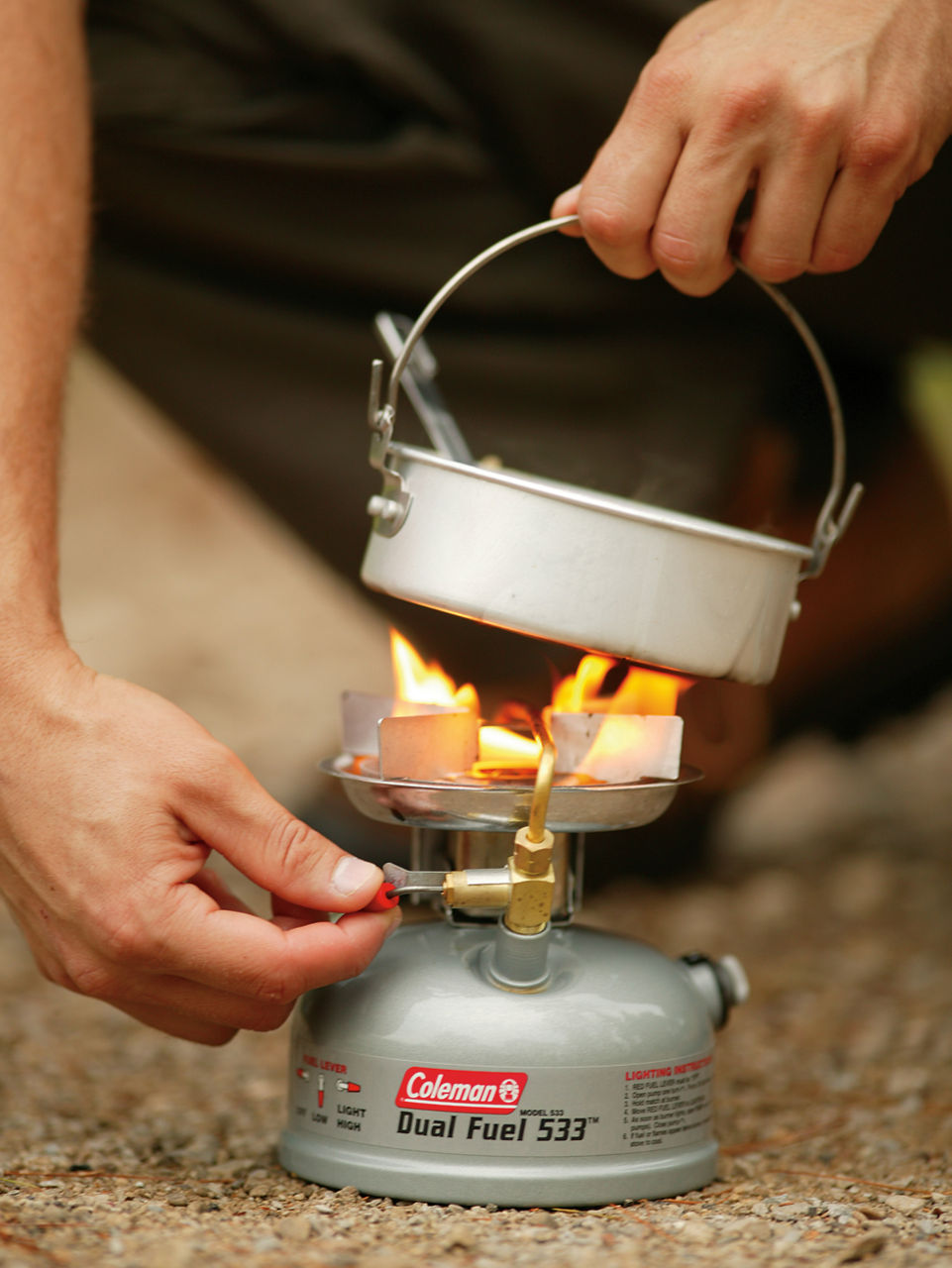 Guide Series® Compact Dual Fuel™ Stove | Coleman