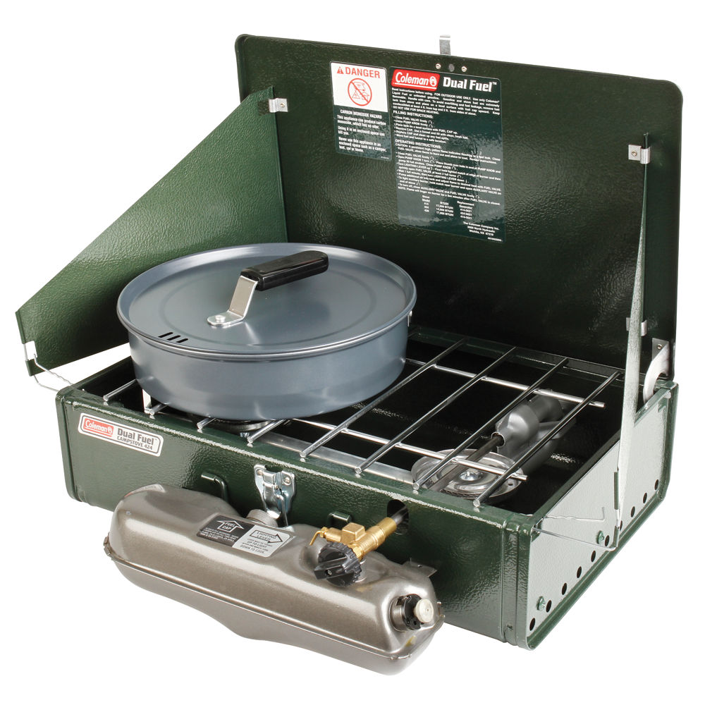コールマンストーブ Dual Fuel Stove 424-700 動作未確認 Guide Series® Dual Fuel™ Stove | Coleman