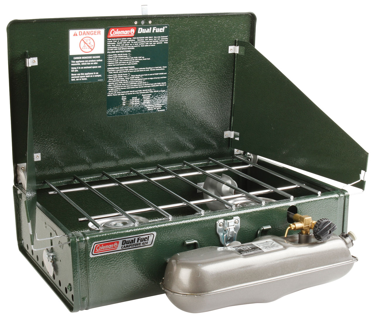 Coleman Dual Fuel 424　ツーバーナーコンロ　災害　ガソリン Guide Series® Dual Fuel™ Stove | Coleman