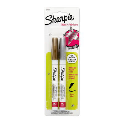 Marqueurs Sharpie Paint &agrave; base d'huile, pointe ultra fine