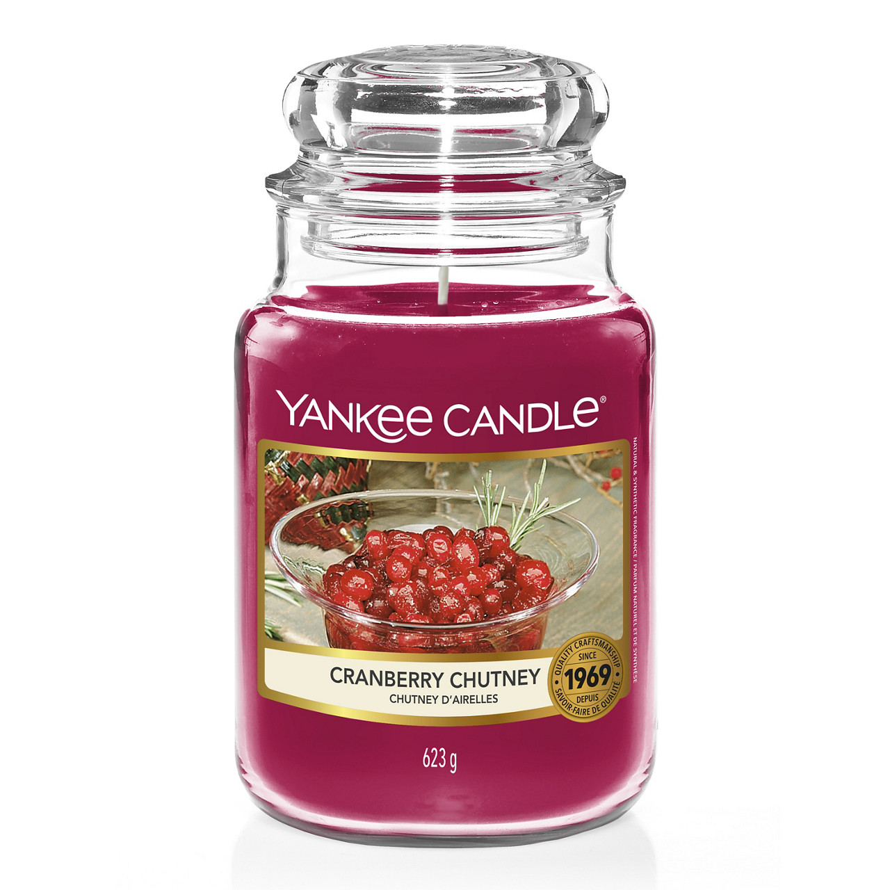 Cranberry Chutney Original Large Jar Candle