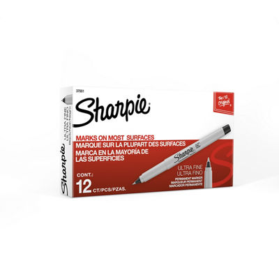 Sharpie Marcadores Permanentes, Punta Ultra Fina