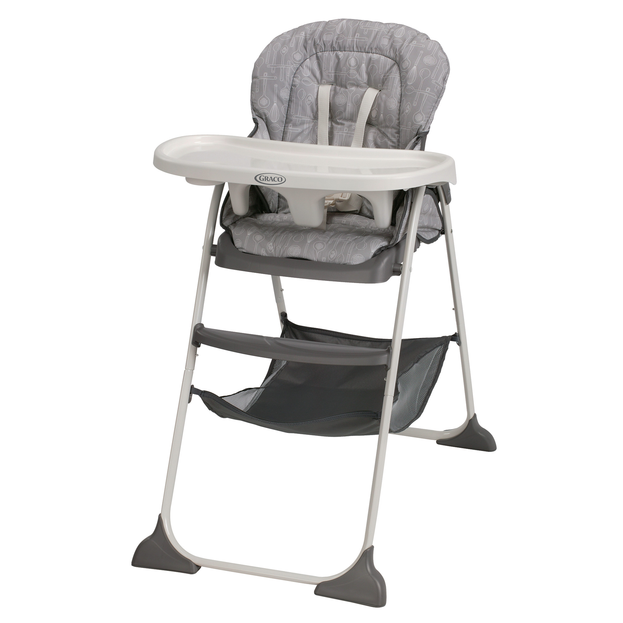 Graco Children S Products 1927570 Baby Slim Snacker Highchair - Whisk