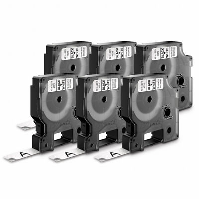 DYMO D1 Standard Labels, 6 Count