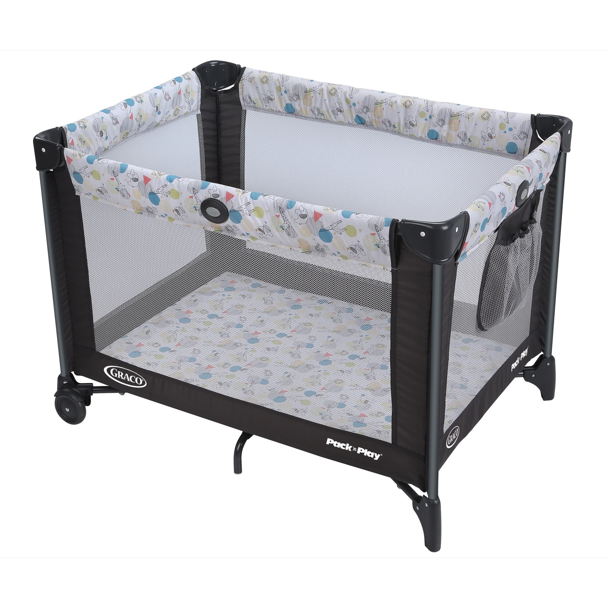 Graco Pack n Play Portable Playard, Carnival (1946962) | Quill