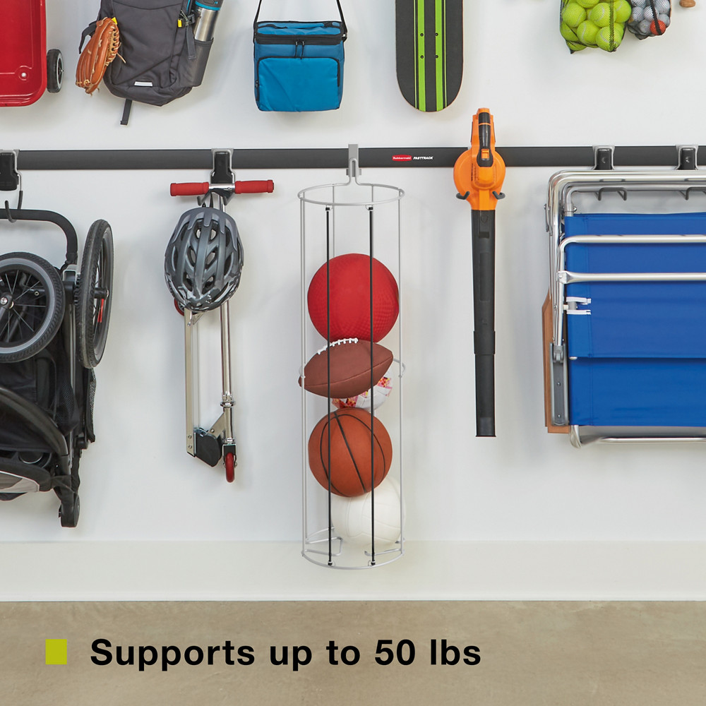 FastTrack Vertical Ball Rack, Ball Holder | Rubbermaid
