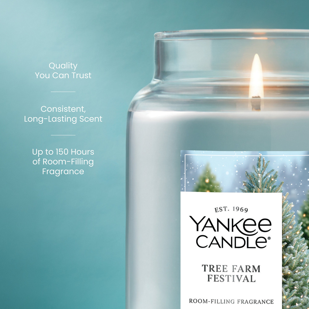 Tree Farm Festival Original Large Jar Candle | Yankee Candle