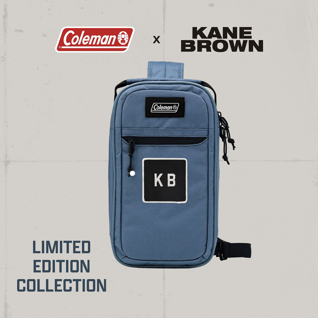 Kane Brown x Coleman® 6-Can Soft-Sided Convertible Soft Cooler Bag