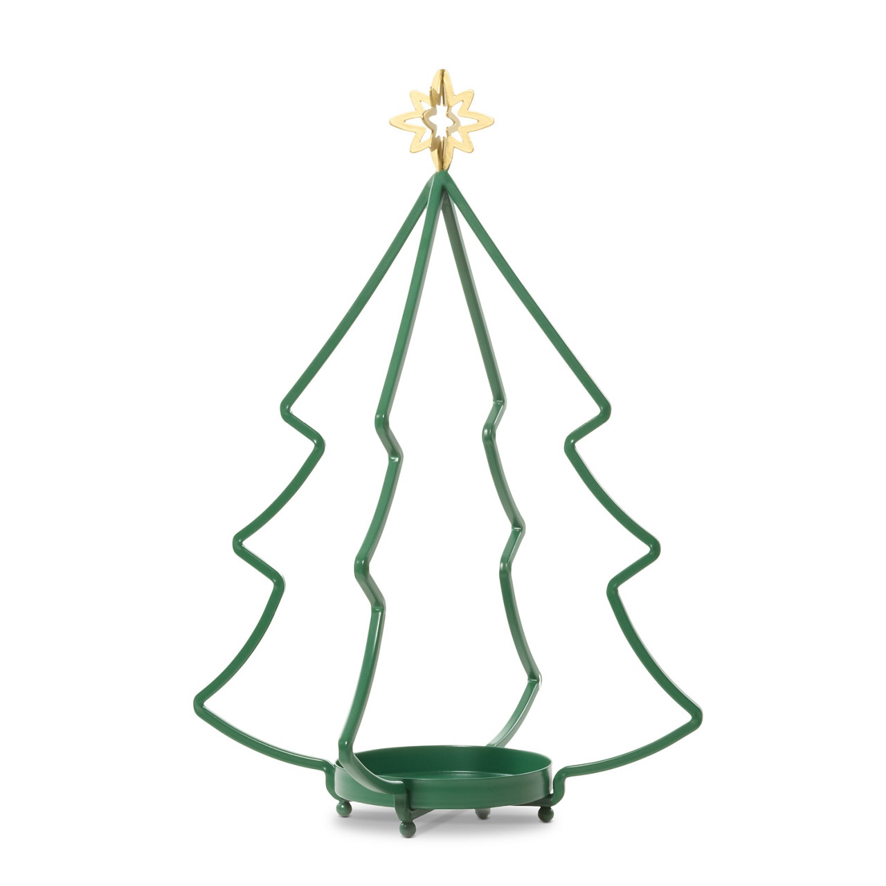 Radiant Pine Jar Candle Holder