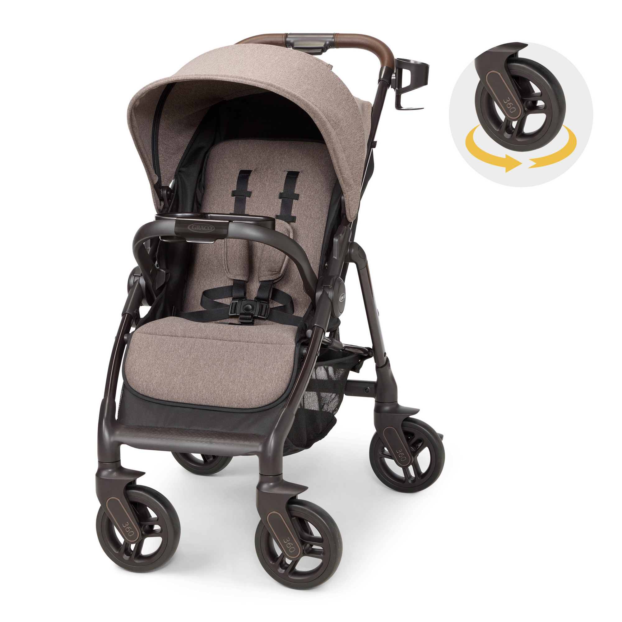 Graco Baby Boys' and Baby Girls' Merge Stroller - Sable