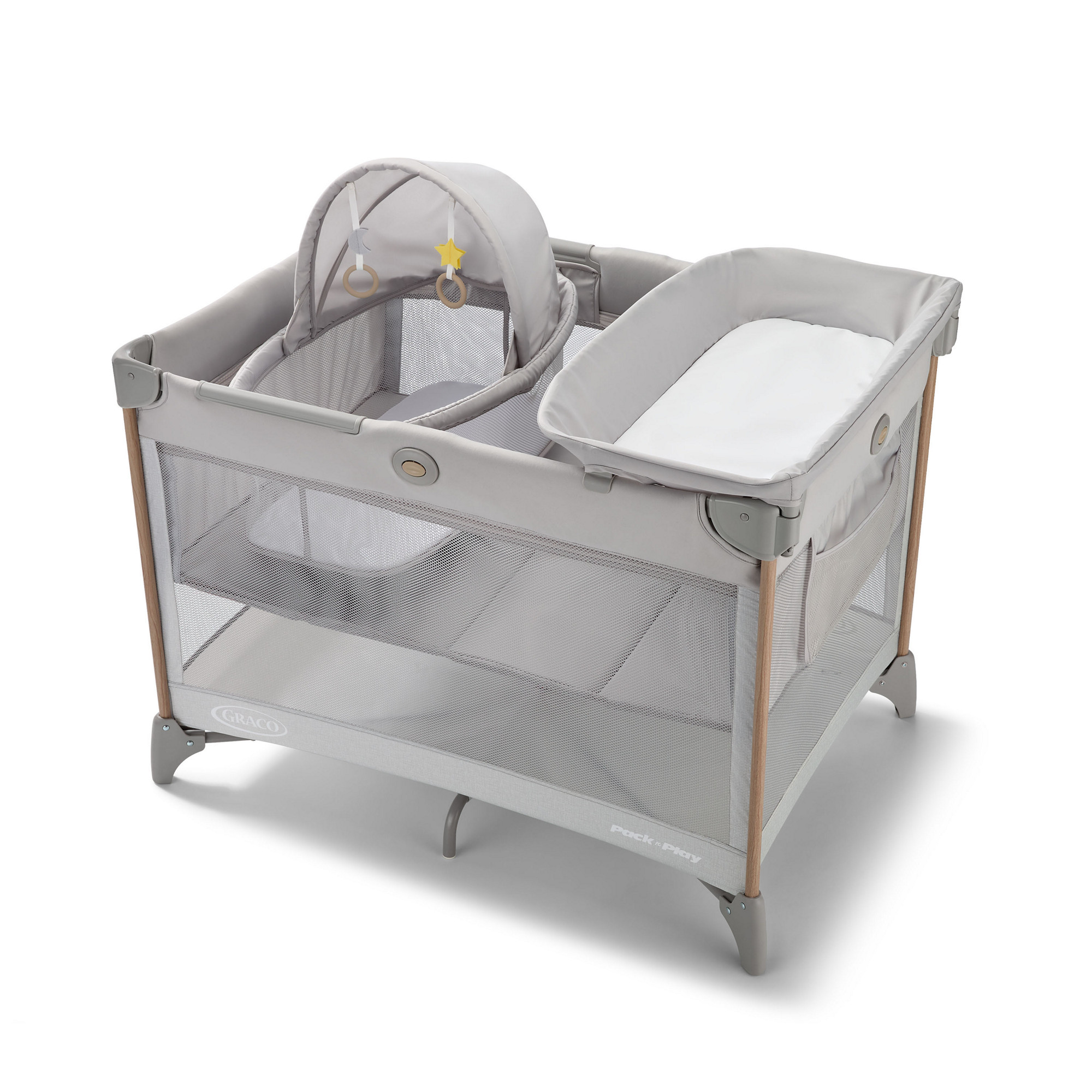 Graco Pack 'N Play® Care Suite™ Bassinet Lux Playard, Sky
