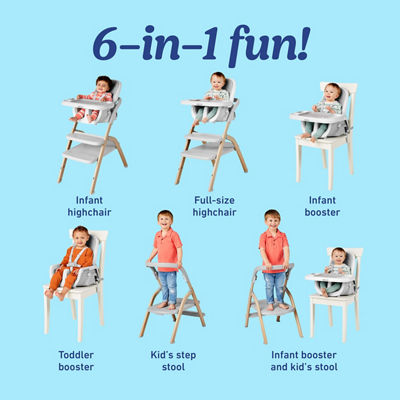 EveryStep&trade; Slim 6-in-1 Highchair