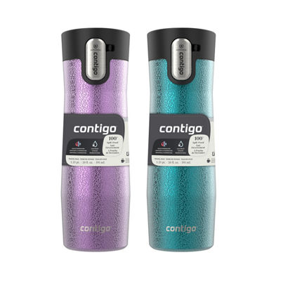 Contigo&reg; West Loop 3.0 Stainless Steel Travel Mug with AUTOSEAL&reg; Lid, 20oz, 2-Pack
