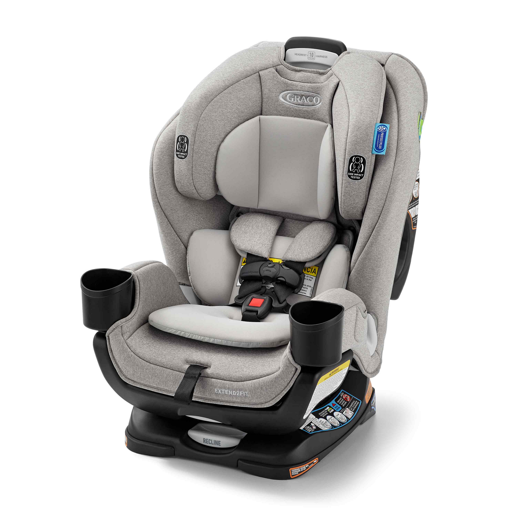Graco Extend2Fit® 3-In-1 Car Seat, Ashten Grey