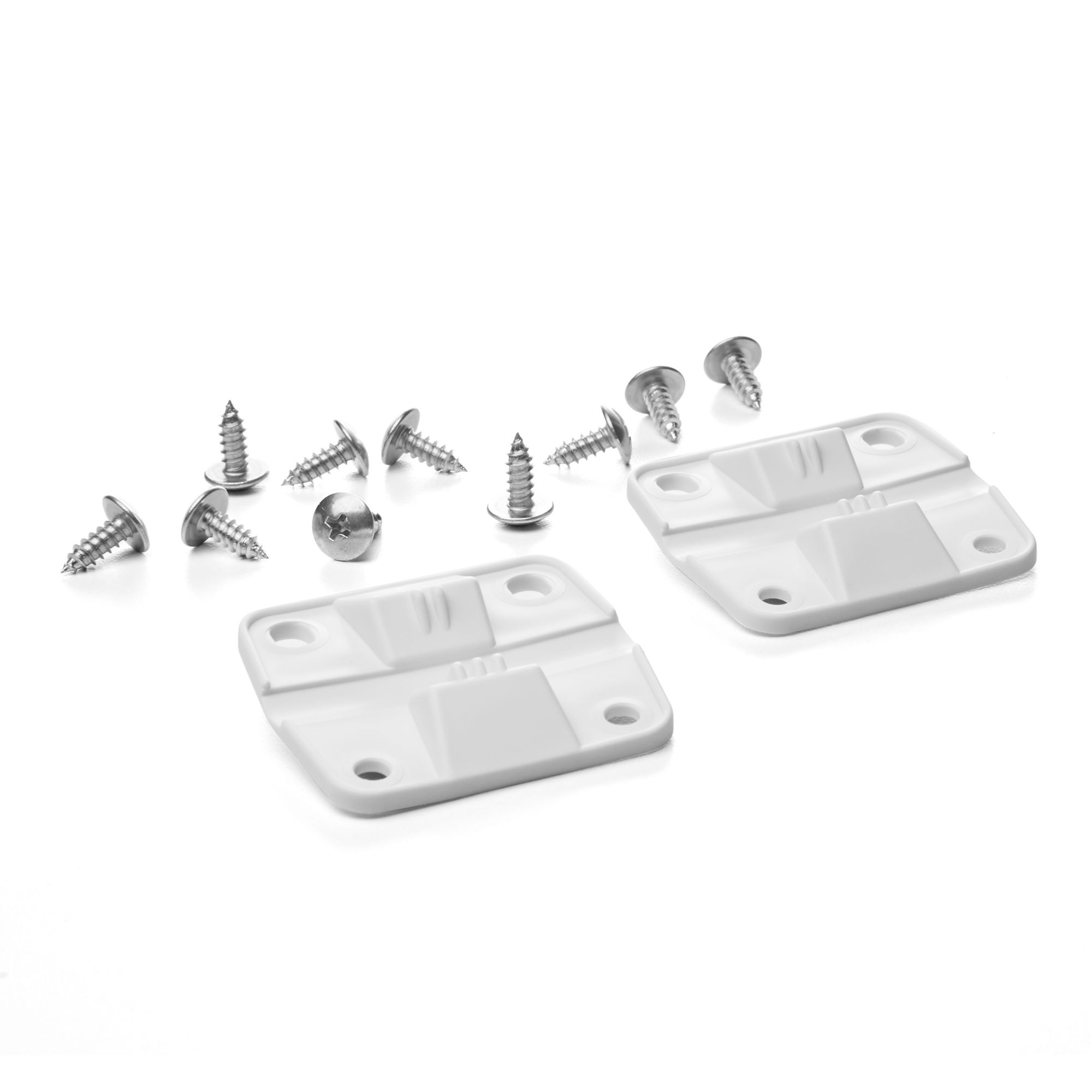 Coleman Replacement Hinges | 2-Pack | White | 6” x 4” x 0.11”