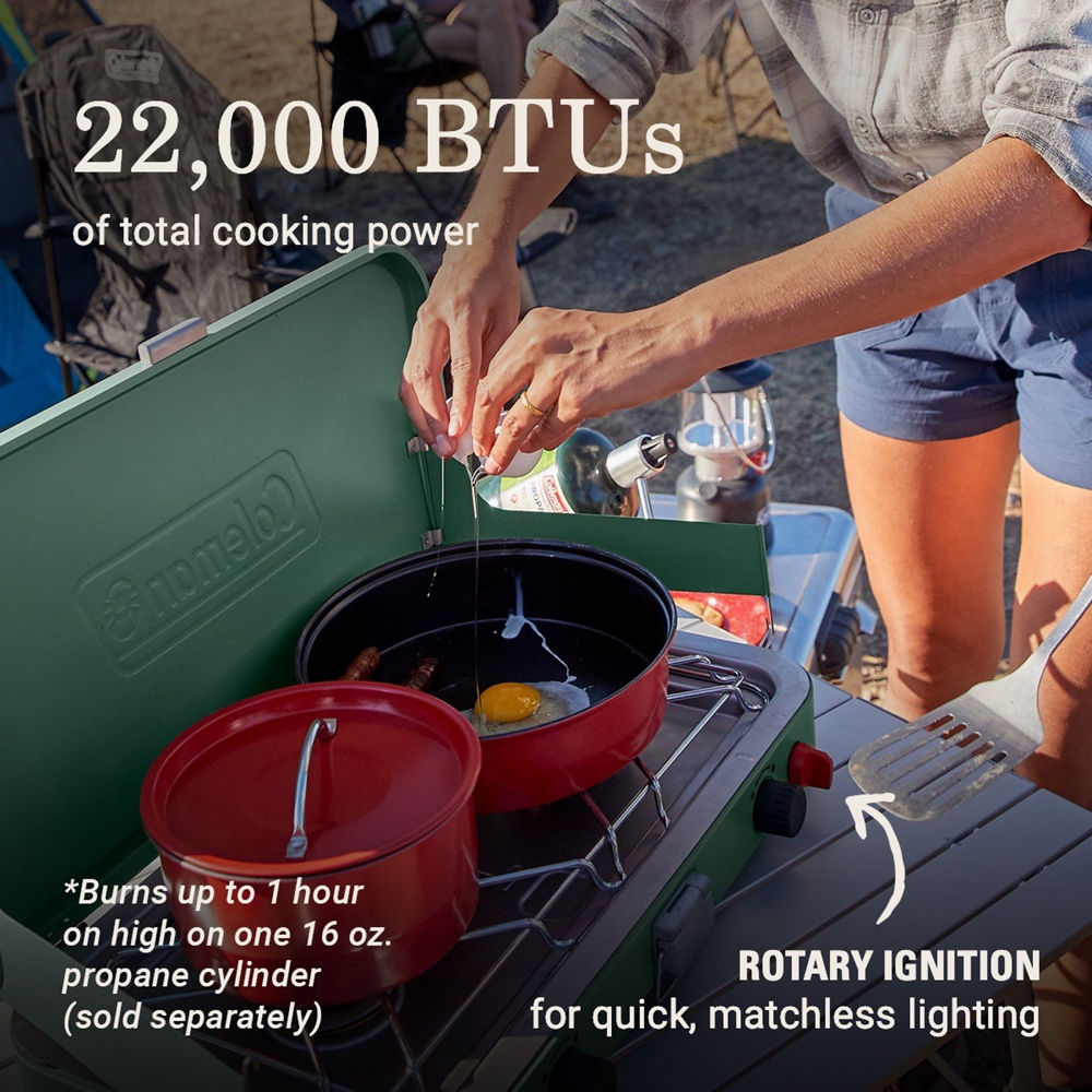 Cascade™ 222 2-Burner Camping Stove | Coleman