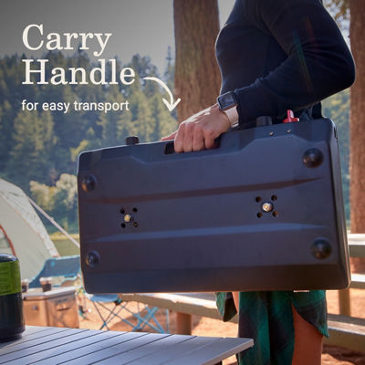 stove with carry handle for easy transport