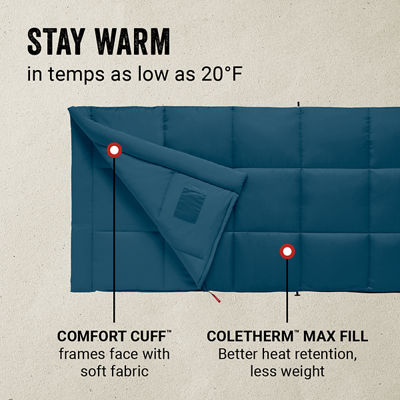 Kompact&trade; 20&deg;F Rectangle Sleeping Bag