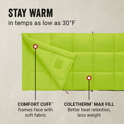 Kompact&trade; 30&deg;F Rectangle Sleeping Bag