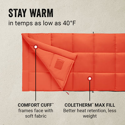 Kompact&trade; 40&deg;F Rectangle Sleeping Bag
