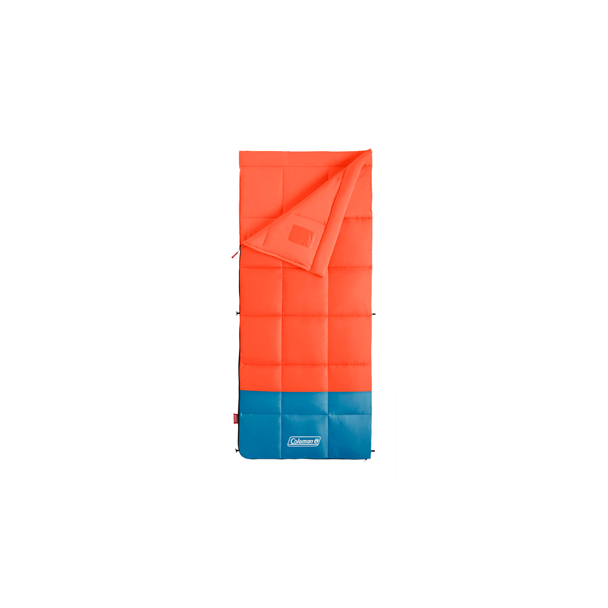 Coleman Kompact™ 40°F Rectangle Sleeping Bag | 75"l X 33"w | Tigerlily