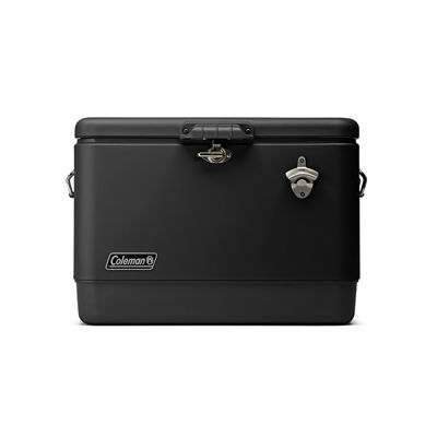Coleman Reunion 54 Qt. Steel Belted Matte Cooler, Midnight