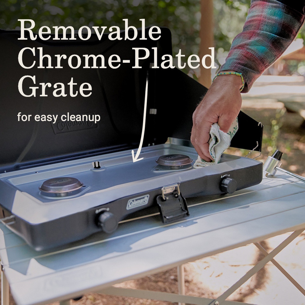Triton™ 2-Burner Propane Camping Stove | Coleman