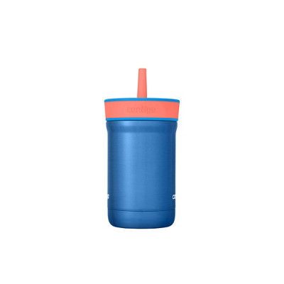Kids Leighton Spill-Proof Stainless Steel Tumbler with Straw, 12 oz