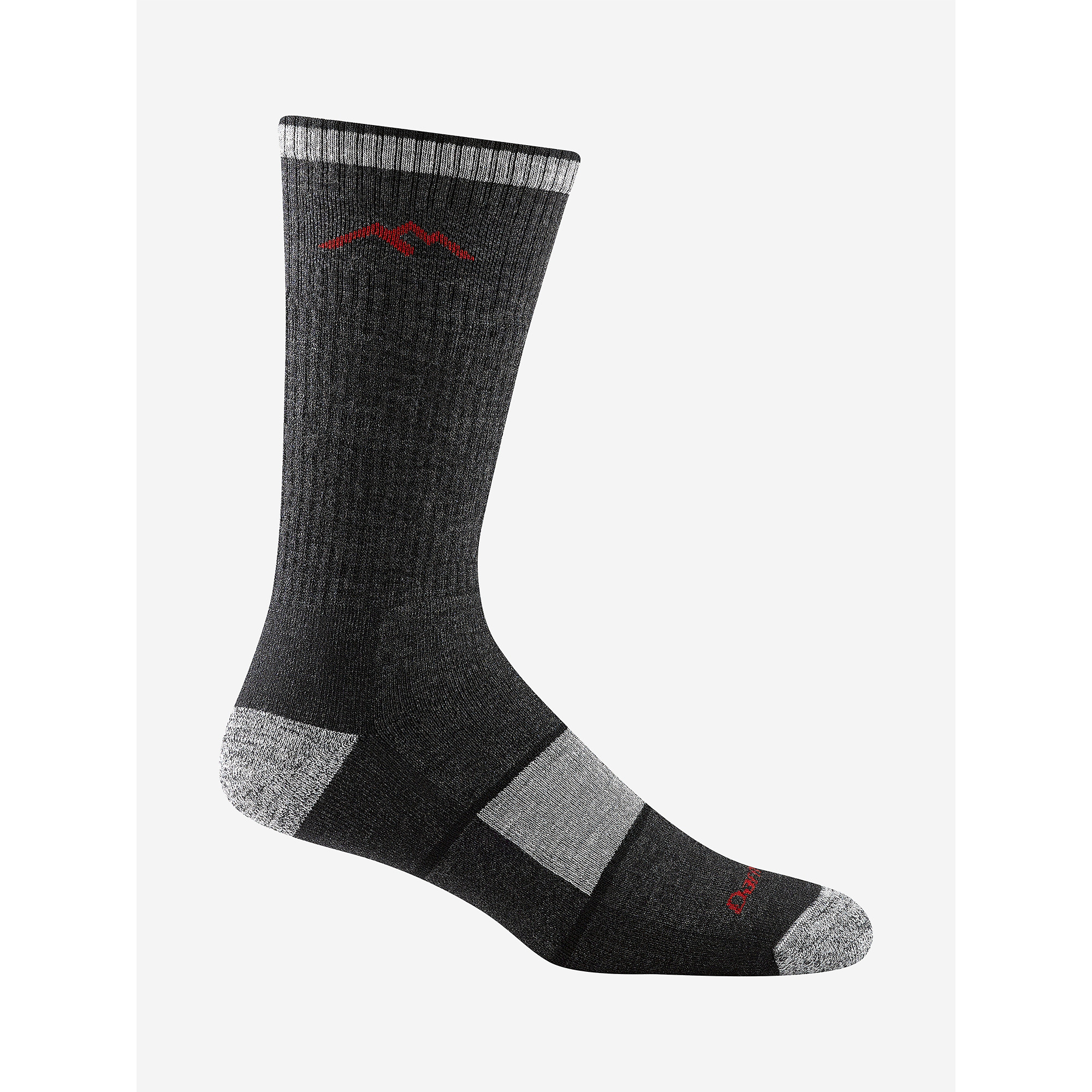Marmot Darn Tough Men's Hiker Boot Full Cushion Midweight Hiking Socks in Darn Tough Black | Merino Wool