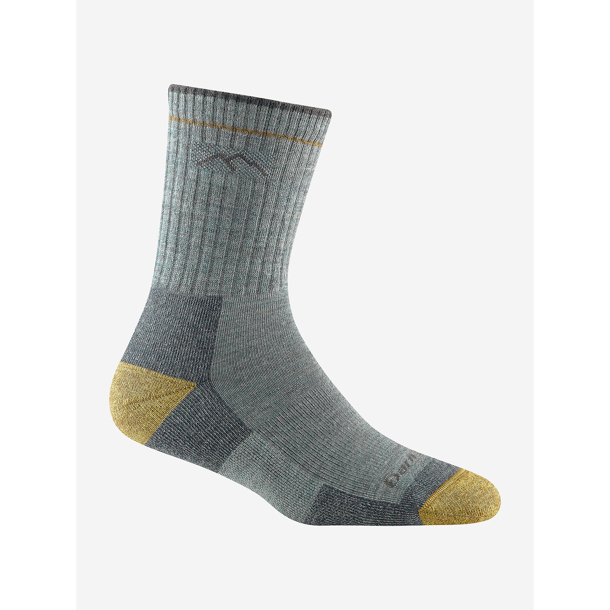 Marmot Darn Tough Women's Hiker Micro Crew Midweight Hiking Socks in Darn Tough Sage | Merino Wool