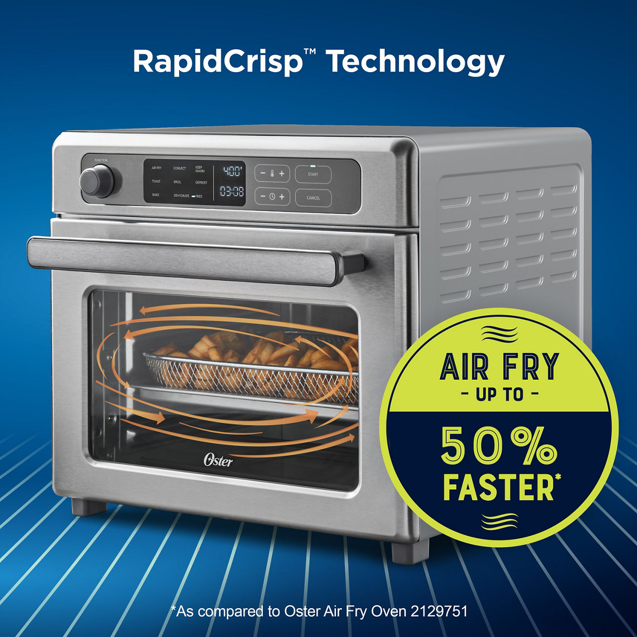 Oster RapidCrisp Air Fryer Oven - Thumbnail 5