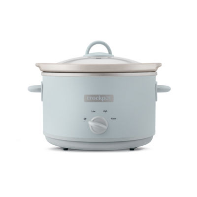 Crock-Pot&reg; Manual Design Series 4.5 Quart Slow Cooker, Macaroon Blue