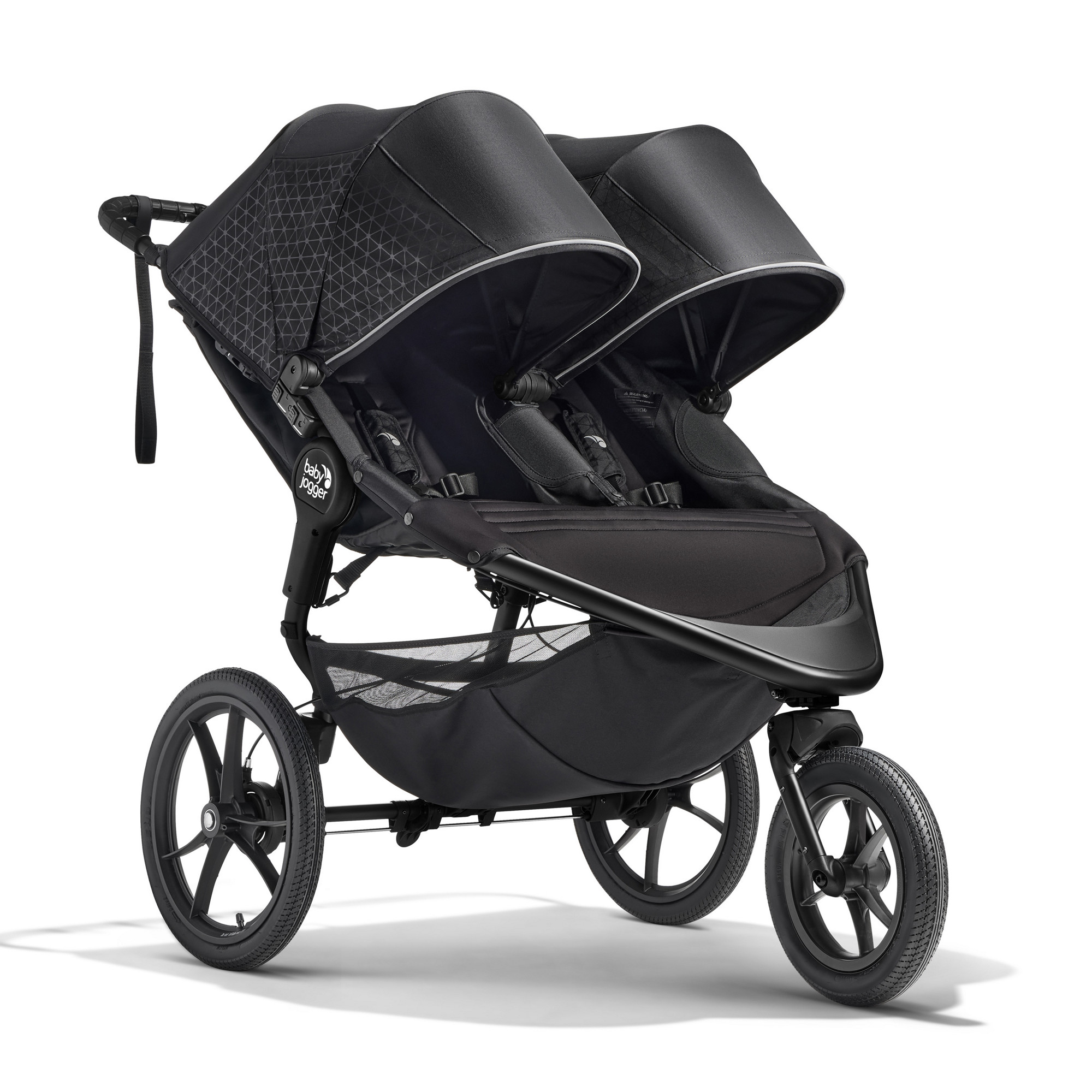 Baby Jogger Summit™ X3 Double Jogging Stroller In Midnight Black