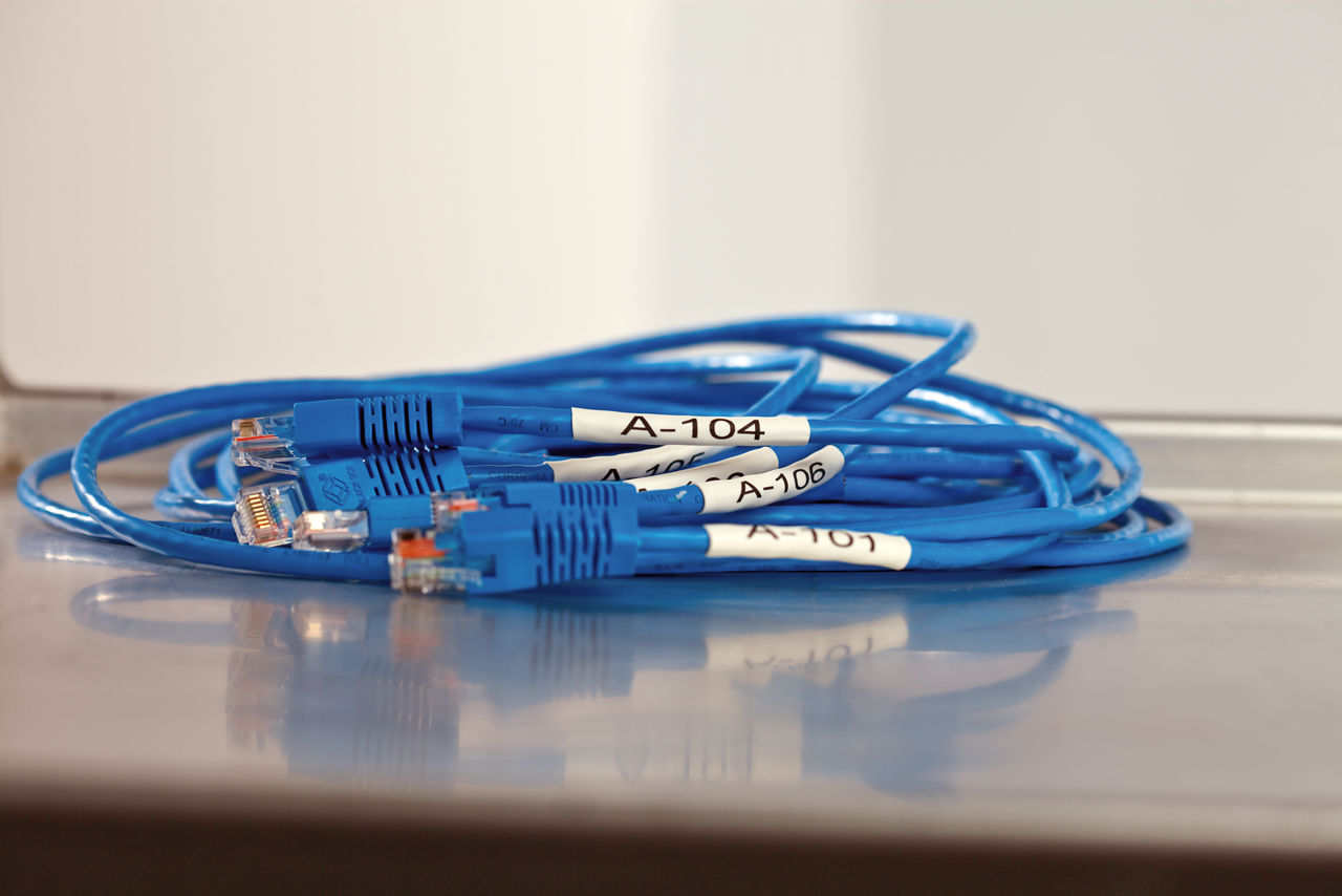 dymo ind heat shrink tube cable application