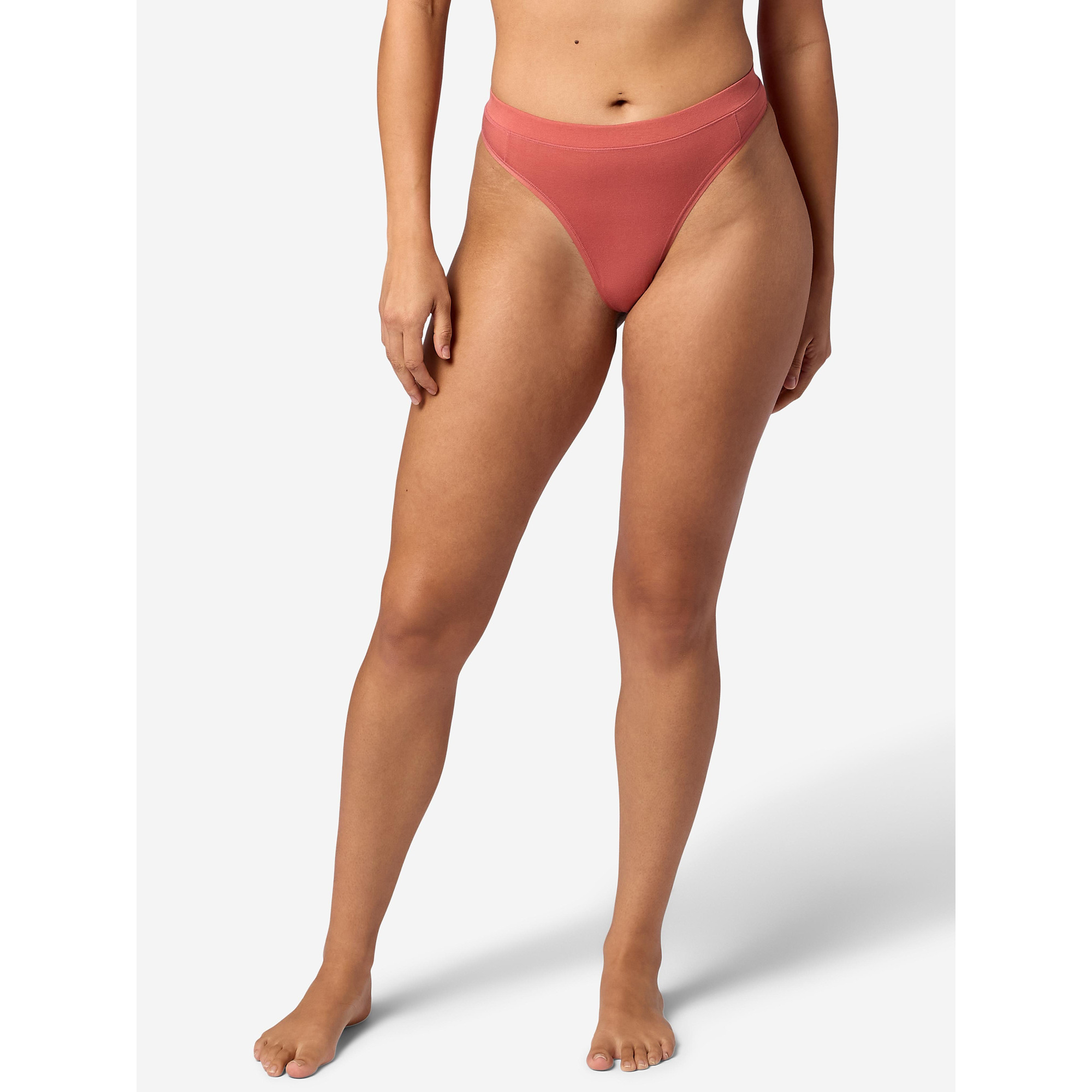 ExOfficio Women's Everyday Thong in Petal Pink Size: Medium