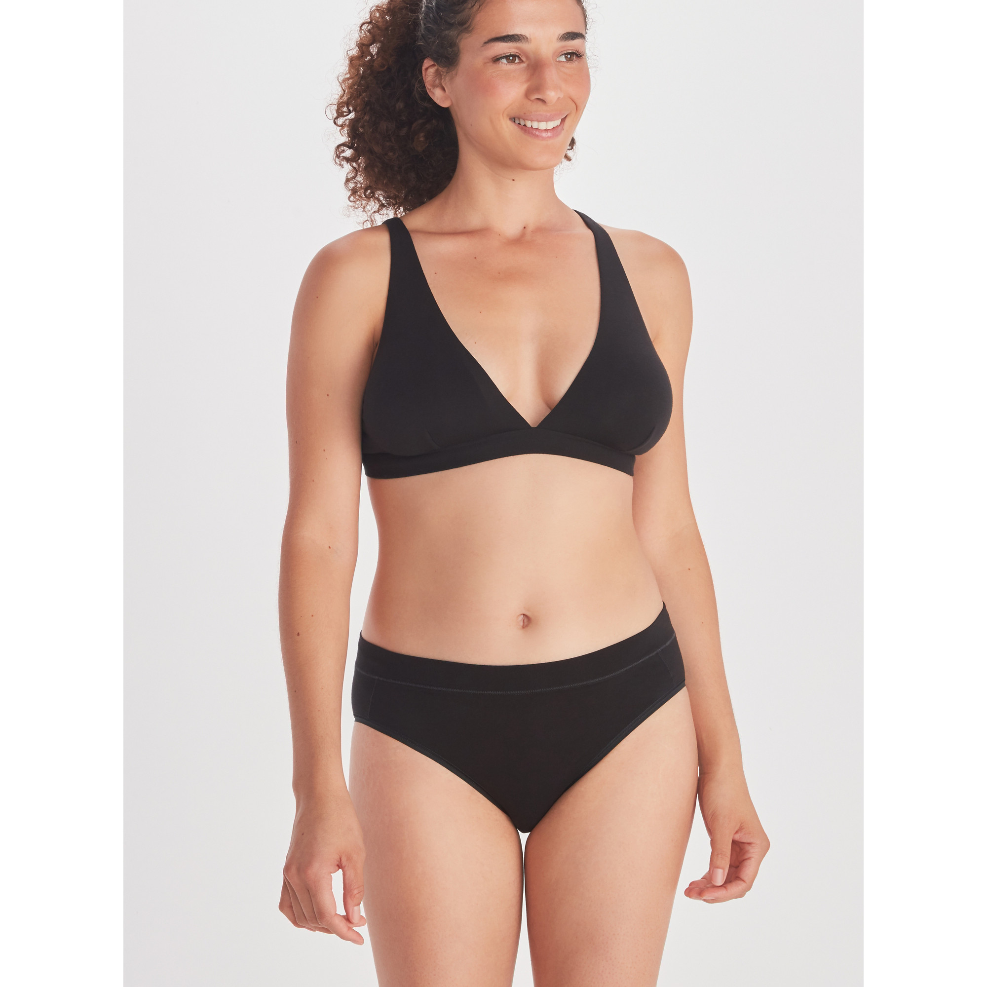 ExOfficio Women's Everyday Bikini Underwear in Black - Size: Medium