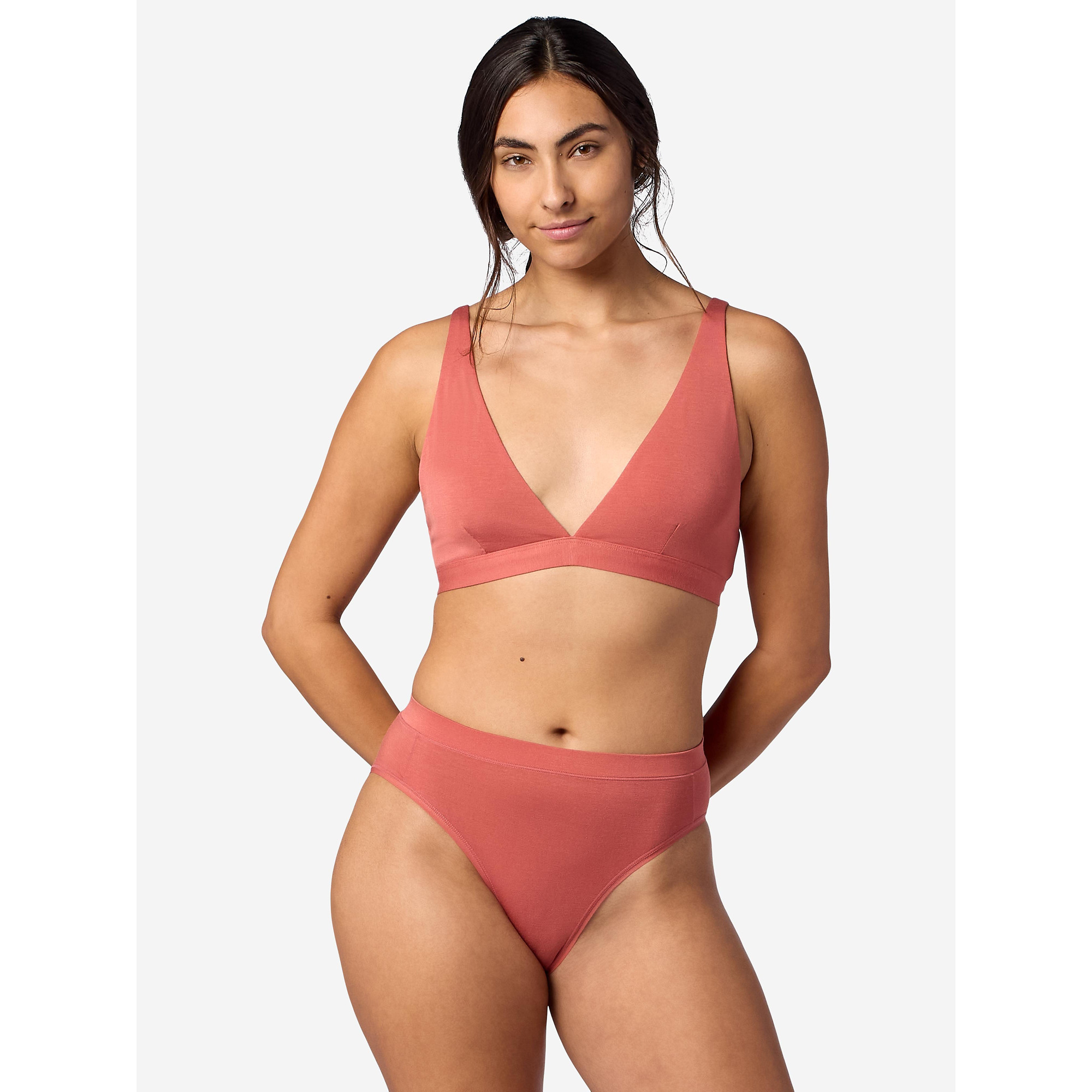 ExOfficio Women's Everyday Bralette in Petal Pink Size: Medium