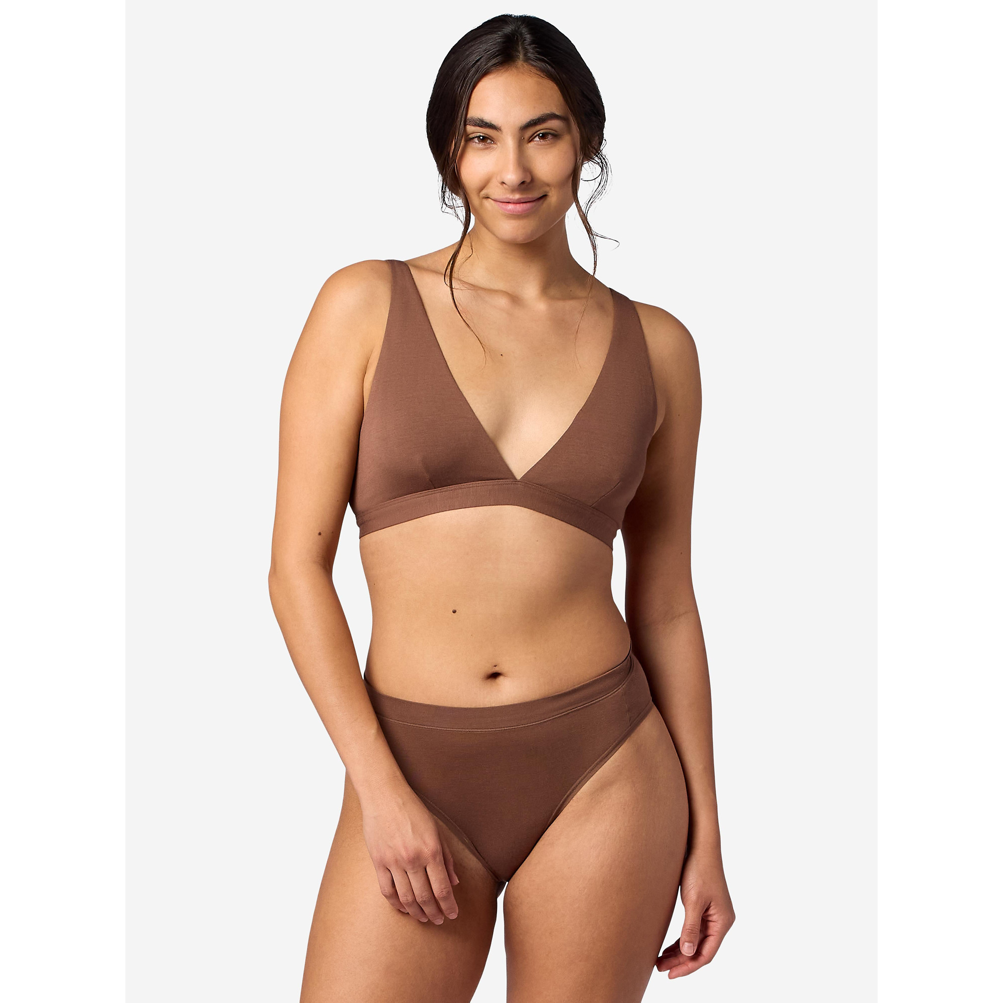 ExOfficio Women's Everyday Bralette in Cacao - Size: Medium