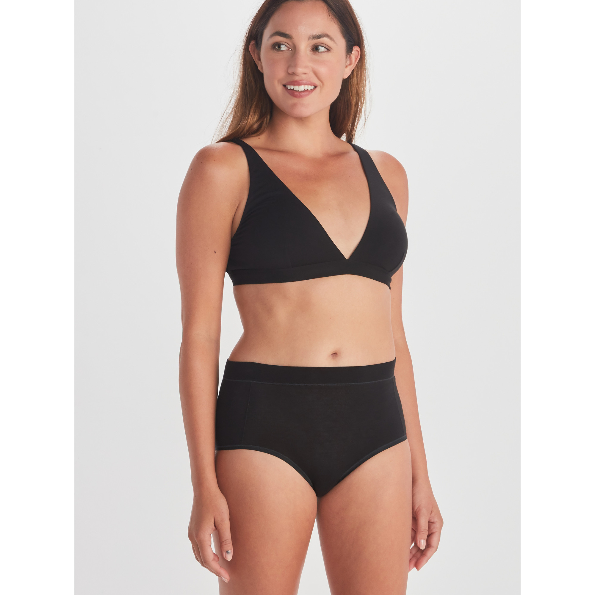 ExOfficio Women's Everyday Bralette in Black - Size: Medium