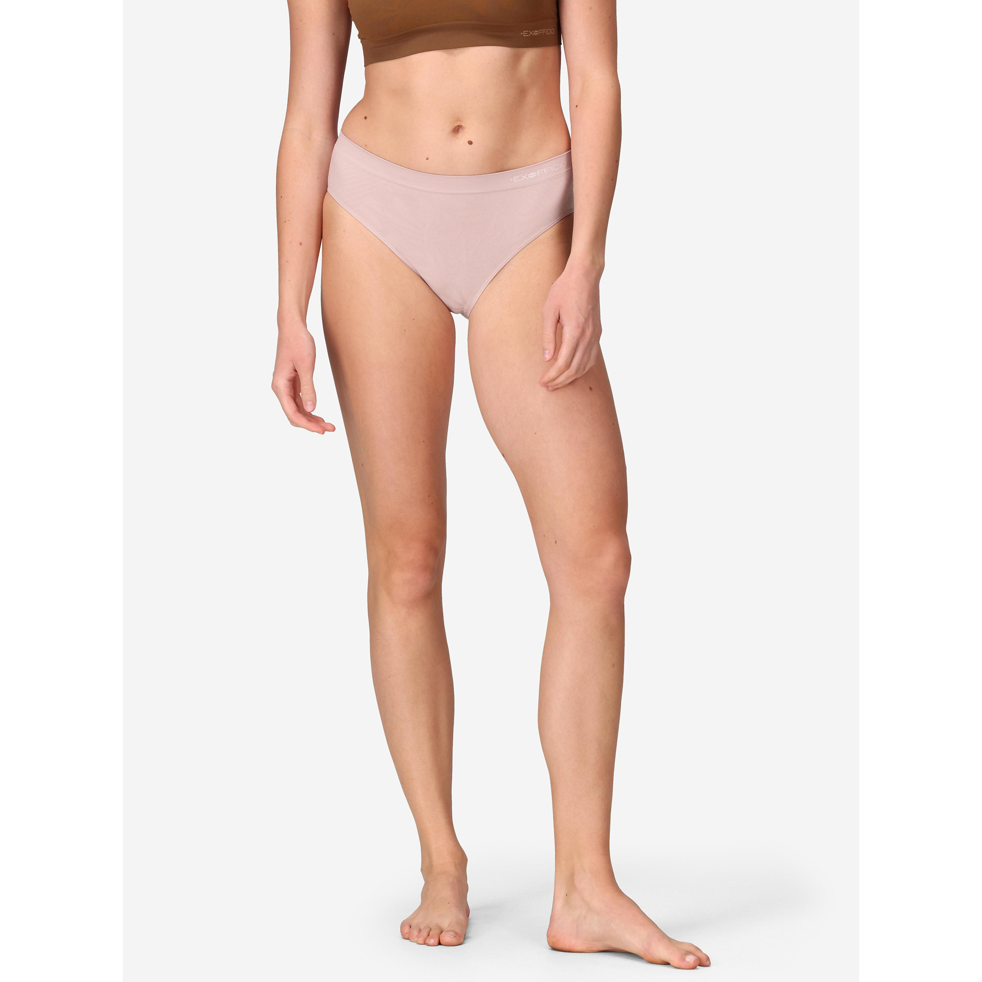 ExOfficio Women's SeamFree Bikini in Dust - Size: Medium