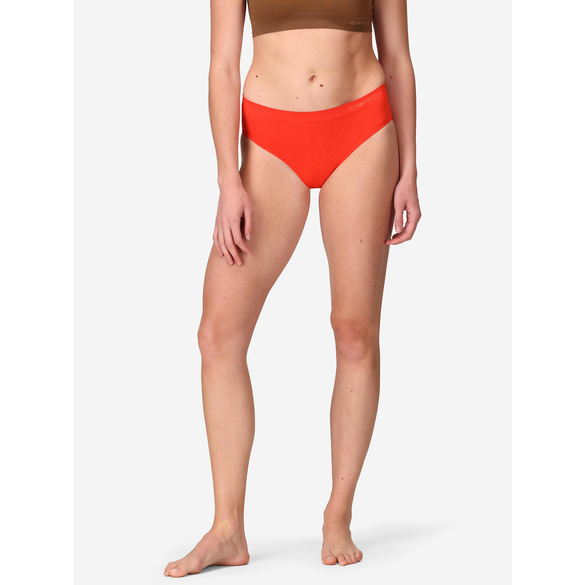 ExOfficio Women's SeamFree Bikini in Scorpio Red - Size: Medium
